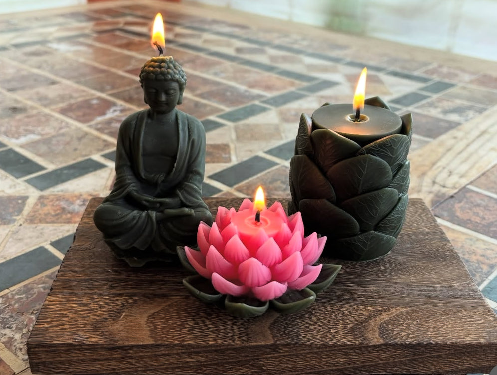Lotus Candle